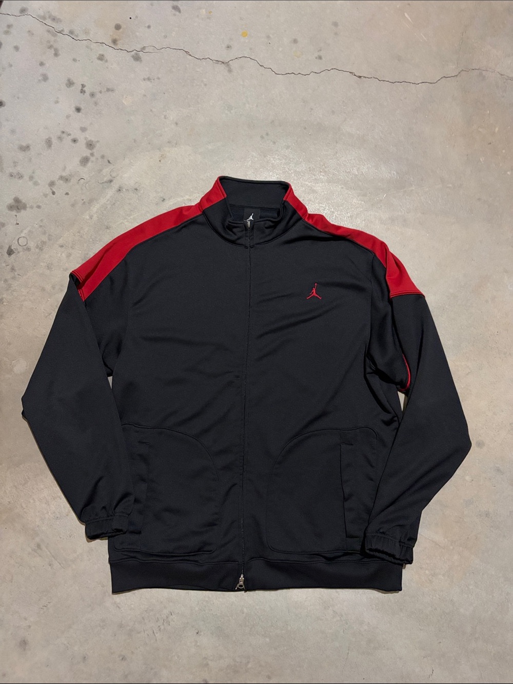 Vintage Jordan Basketball Black Full Zip Jacket